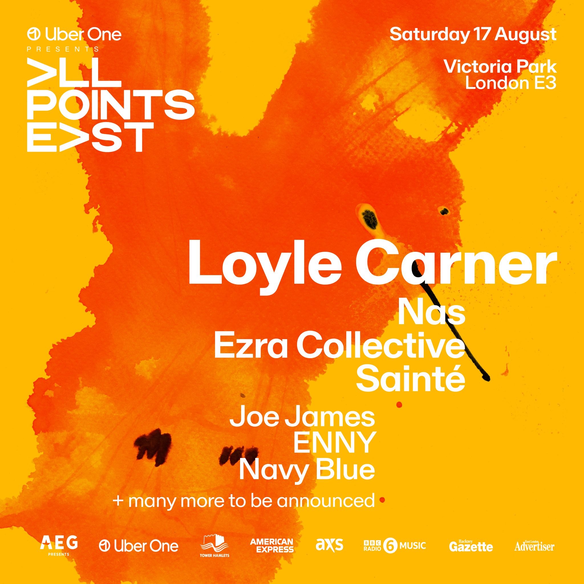 UBER ONE PRESENTS ALL POINTS EAST ANNOUNCES LOYLE CARNER AS FIRST ...